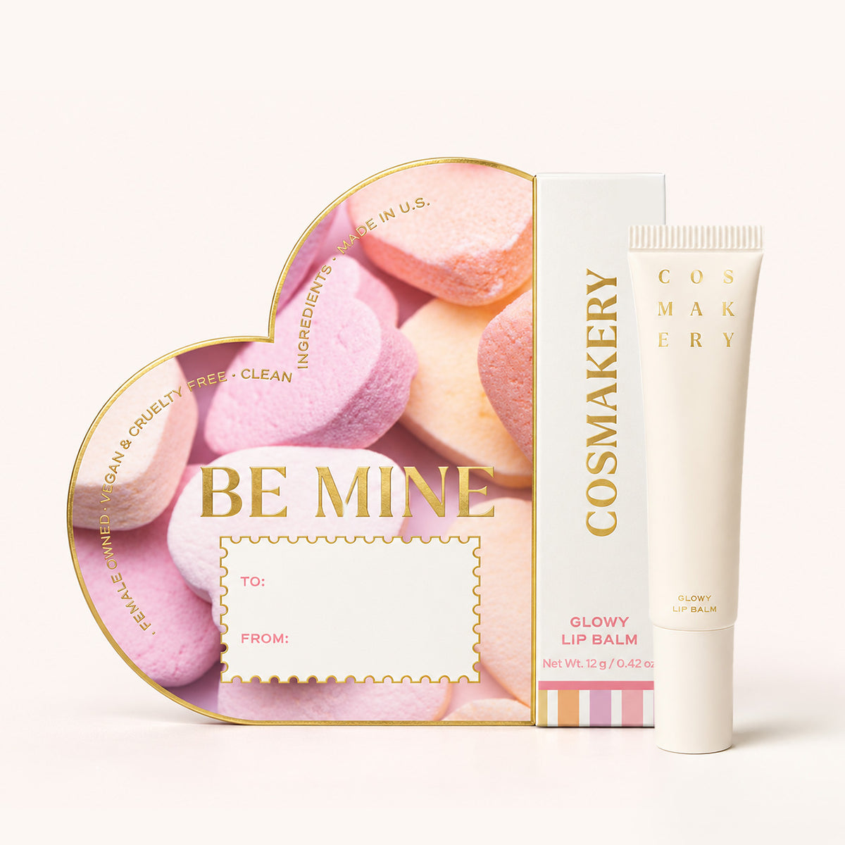 Valentine Glowy Lip Balm Melon Pop — Pack of 5